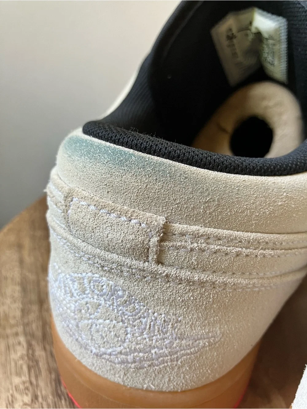 Nike Air Jordan | Jordan 1 Low White Gum Hyper Pink Suede Sneakers Ultra Rare